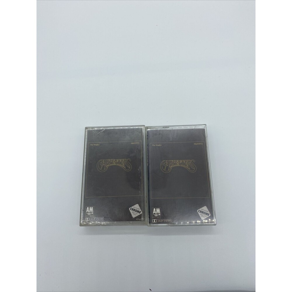 Carpenters: The Singles 1969-1973 Cassette tape Lot Of Two